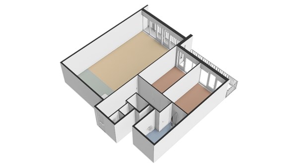 Plattegrond - Titus van Rijnstraat 142, 1058 GB Amsterdam - 126288_EV_3d_NW alt.jpg